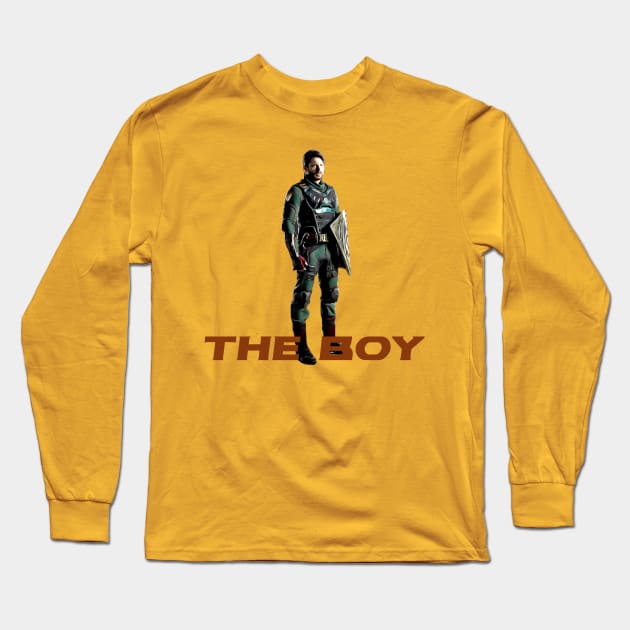 the boy Long Sleeve T-Shirt by Pixy Official